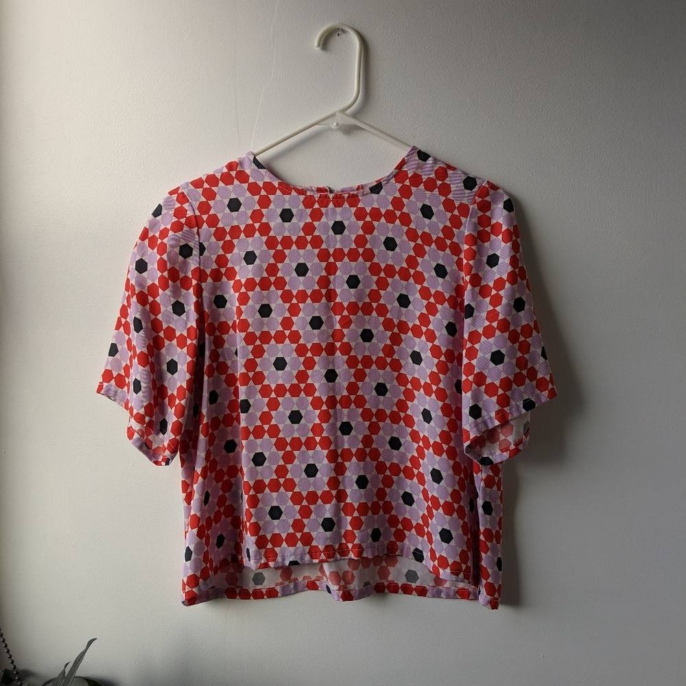 Dusen Dusen Mask Blouse in Tile